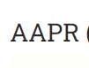 AAPR