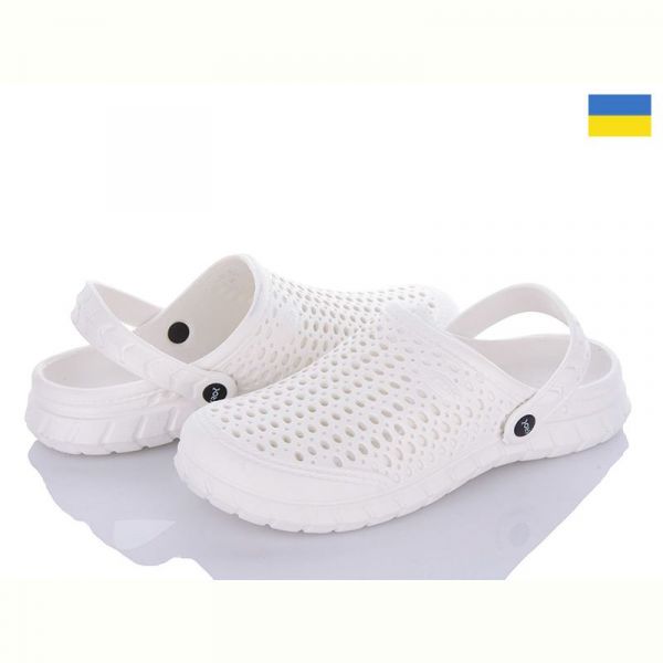 Кроксы Krok Крок C62M білий
