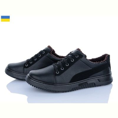 Кроссовки Львов База Yulius 59 хутро чорний