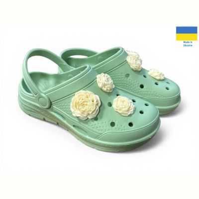 Кроксы Dago 411 фісташка