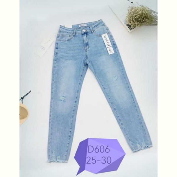 Джинсы NewJeans D606 l.blue