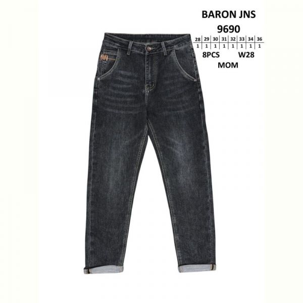 Джинсы God Baron 9690 black