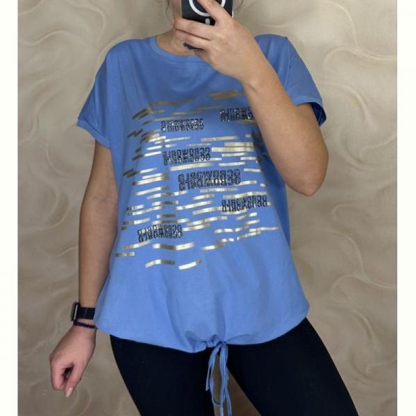 Футболка LeVisha 25307 l.blue