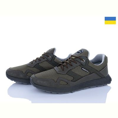 Кроссовки Львов База Paolla Sport 2-3713 сітка хакі