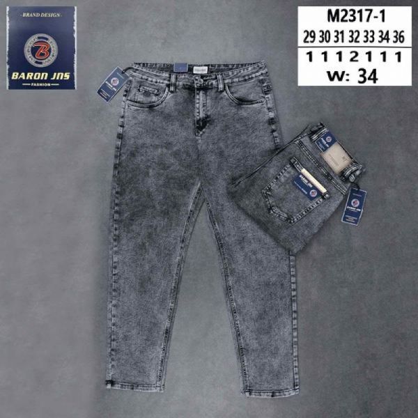 Джинсы Baron Jeans M2327-1 grey