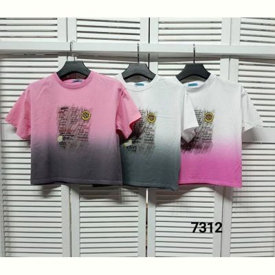 Футболка MMC clothes 7312 pink-grey
