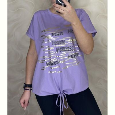 Футболка LeVisha 25307 lilac