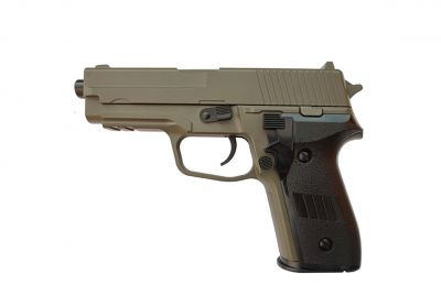 Дитячий Металевий пістолет VIGOR V12-Brown