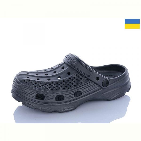 Кроксы Cross SV21 т.сірий