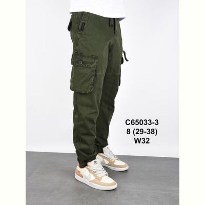 Джоггеры God Baron C65033-3 khaki