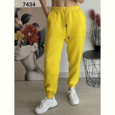 Штаны спорт FSN 7434 yellow