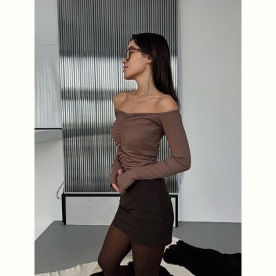 Свитер Arina 4257 brown
