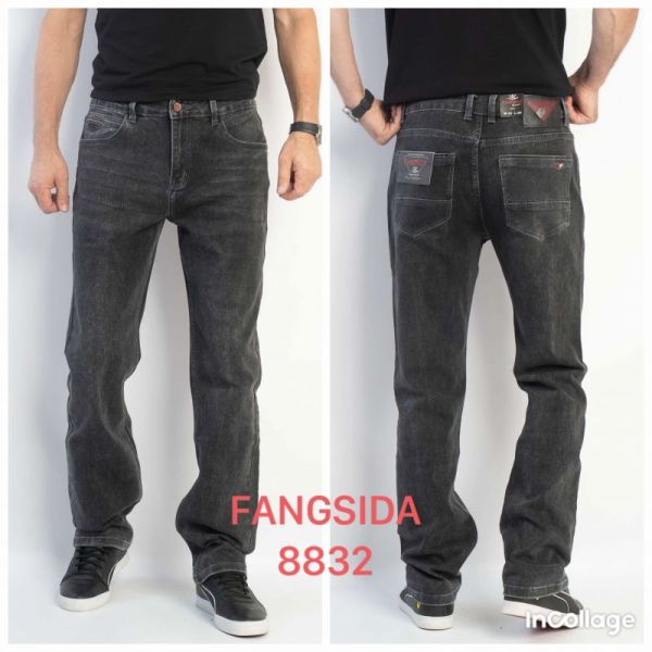 Джинсы God Baron 8832-1 grey