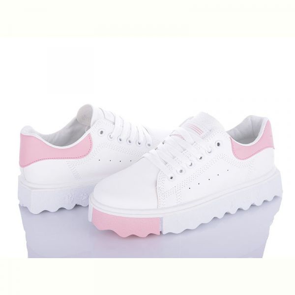 Кроссовки Violeta 169-19 white-pink