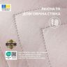 Подушка валик 15х40 см IDEIA ортопедическая, для шеи, сна, отдыха и поездок, гипоаллергенная беж