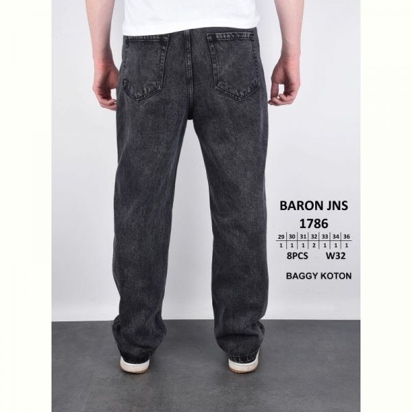 Джинсы God Baron 1786 black