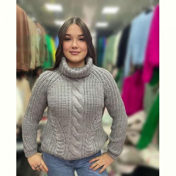 Свитер Julia JL430 grey