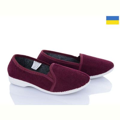 Тапочки Kredo Кредо бордовий