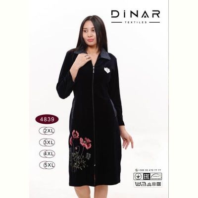 Халат Annet DO-D4839 black