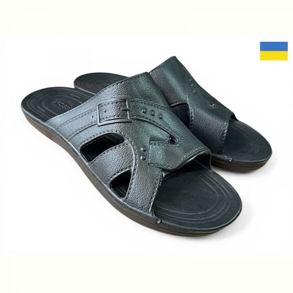Шлепанцы Cross Пряжка чорний