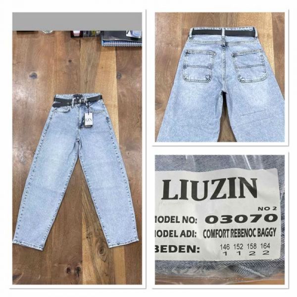 Джинсы Maxim Jeans 03070-2 l.blue