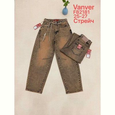 Джинсы Vanver F82191 brown