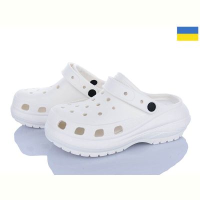 Кроксы Progress 1410 білий