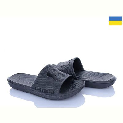 Шлепанцы Gipanis T127 графіт-чорний