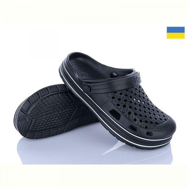Кроксы Golden Lion M51 чорний