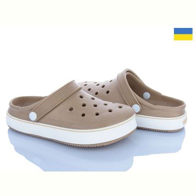 Кроксы Verta 1004 капучино