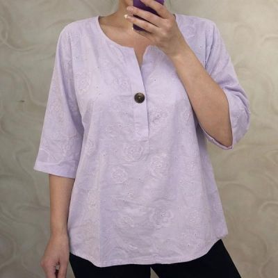 Блузка LeVisha 26029 lilac