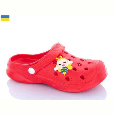Кроксы Verta С100 червоний