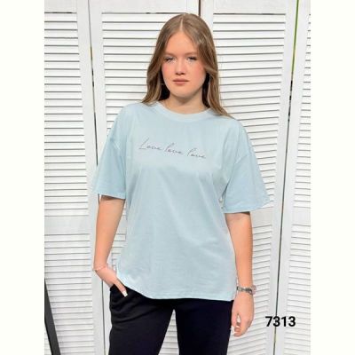Футболка MMC clothes 7313 l.blue