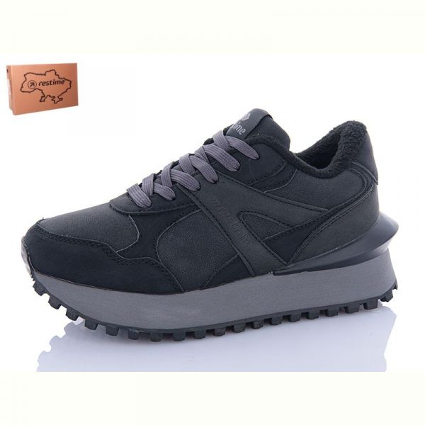 Кроссовки Restime RWZ24233 black