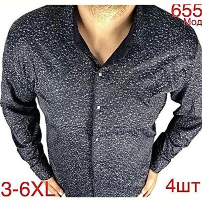 Рубашка Надийка ND1287-655 black