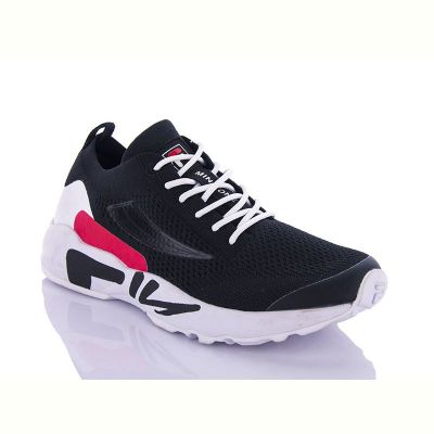 Кроссовки AX B716 black-red