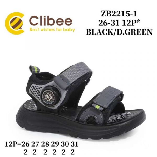 Босоножки Clibee Ap-ZB2215-3 Grey-Green
