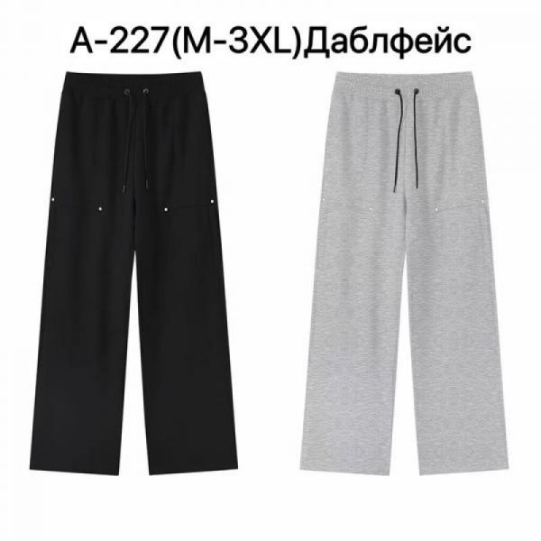 Штаны спорт Ale-Ate A227 black