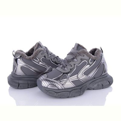 Кроссовки Violeta 197-155 d.grey
