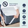 Наматрасник отельный Аква Стоп 200х200 см IDEIA с резинками по углам, защитный непромокаемый, водоотталкивающий