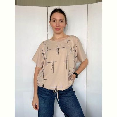Футболка FSN 6535 beige
