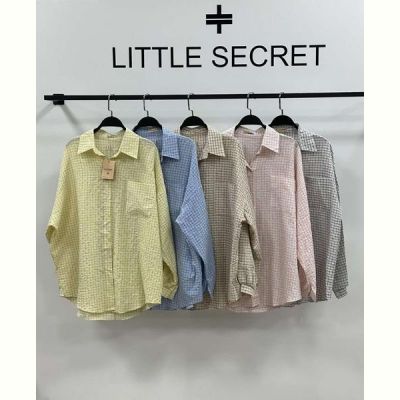 Рубашка Little Secret 3706 grey