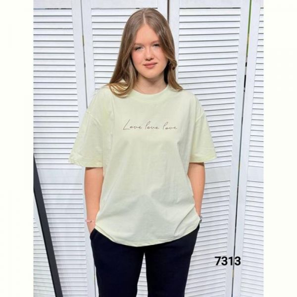 Футболка MMC clothes 7313 l.yellow