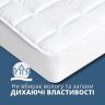 Наматрасник 160×200×35 SleepDream с натяжным бортом по периметру, гипоаллергенный, сверхплотный, защитный