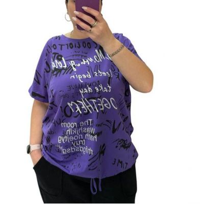 Футболка LeVisha 25084 purple