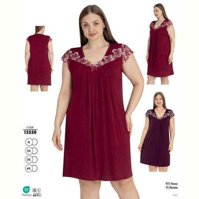 Ночнушка Cotpark 13550 wine