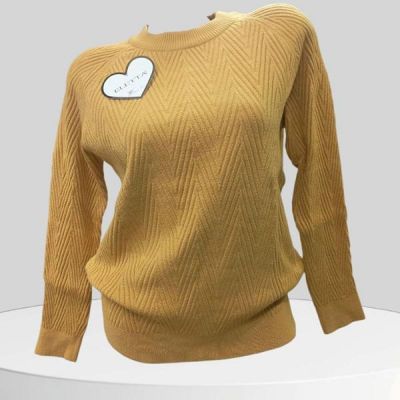 Свитер Julia JL537 mustard