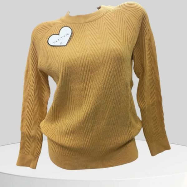 Свитер Julia JL537 mustard