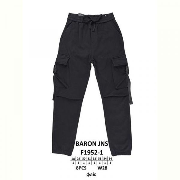 Штаны Baron Jeans F1952-1 black