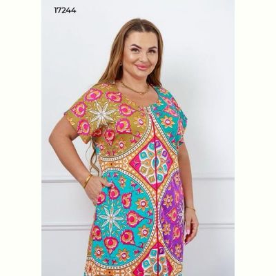 Халат Vehuiah 17244 orange
